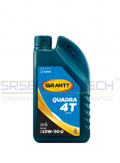 GRANTT QUADRA 4T SAE 15W-50 API SM, JASO MA2