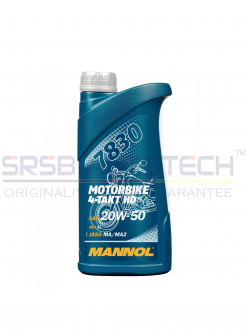 MANNOL MOTORBIKE 4-TAKT HD SAE 20W-50 API SL JASO MA/MA2