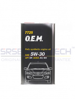 MANNOL O.E.M 7725 FOR MAZDA SAE 5W-30 API SN