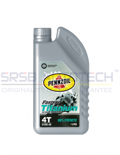 PENNZOIL 4T FASTRAC TITANIUM 100% SYNTHETIC SAE 10W-40 API SL JASO MA